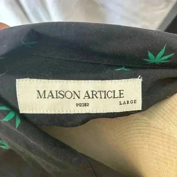 * Button up hemp shirt - Picture 3 of 5